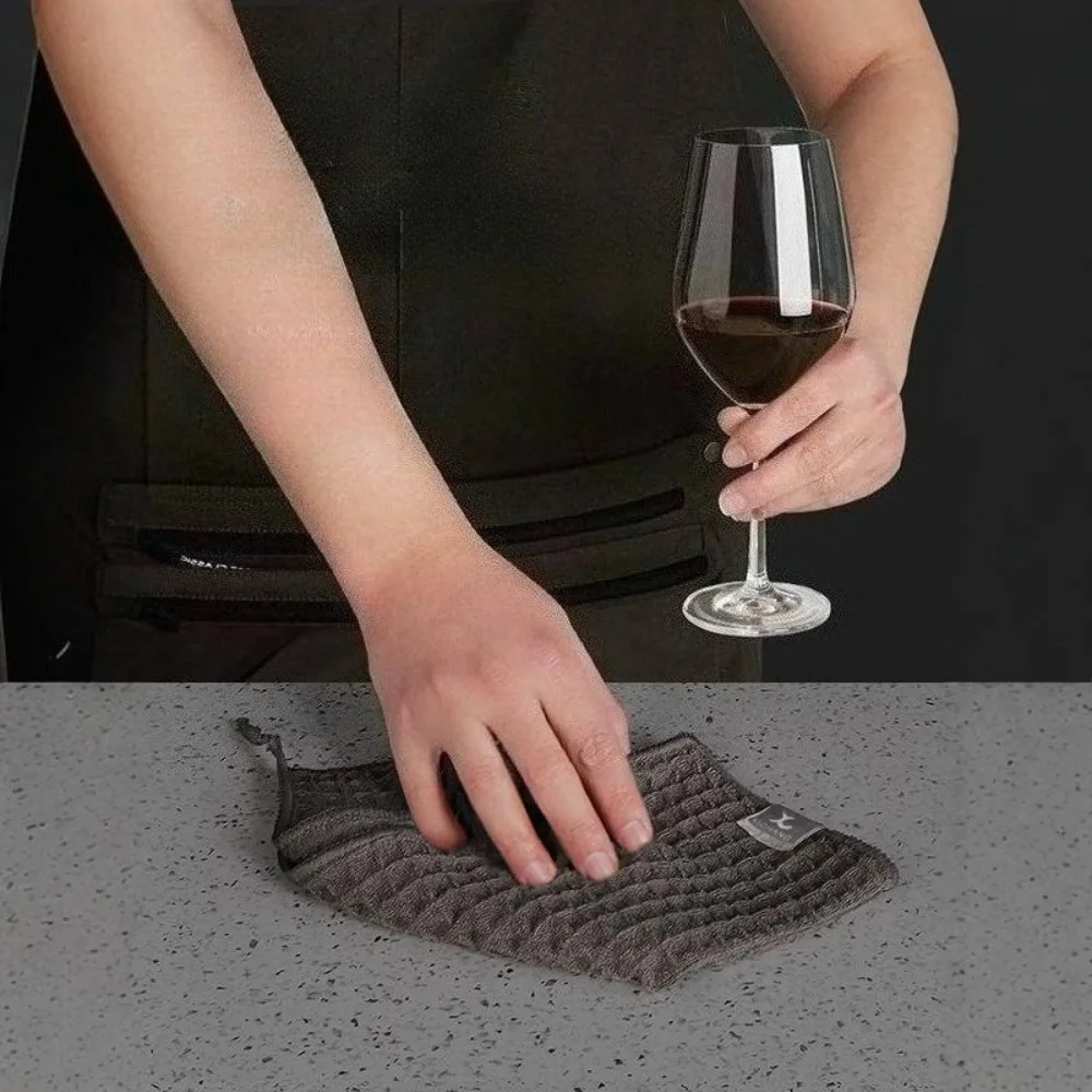 Microfiber Coffee Machine Cleaning Towel Absorbent Multifunction Home Tool for Espresso Machine Desktop Kitchen Supplies