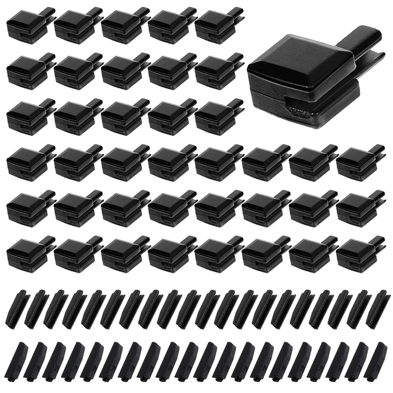 

Meetee 50/100Sets Open-End Zipper Repair Kits 3# 5# 8# 10# Zippers Slider Bottom Socket Stopper Clothes Replacement Zip End Lock
