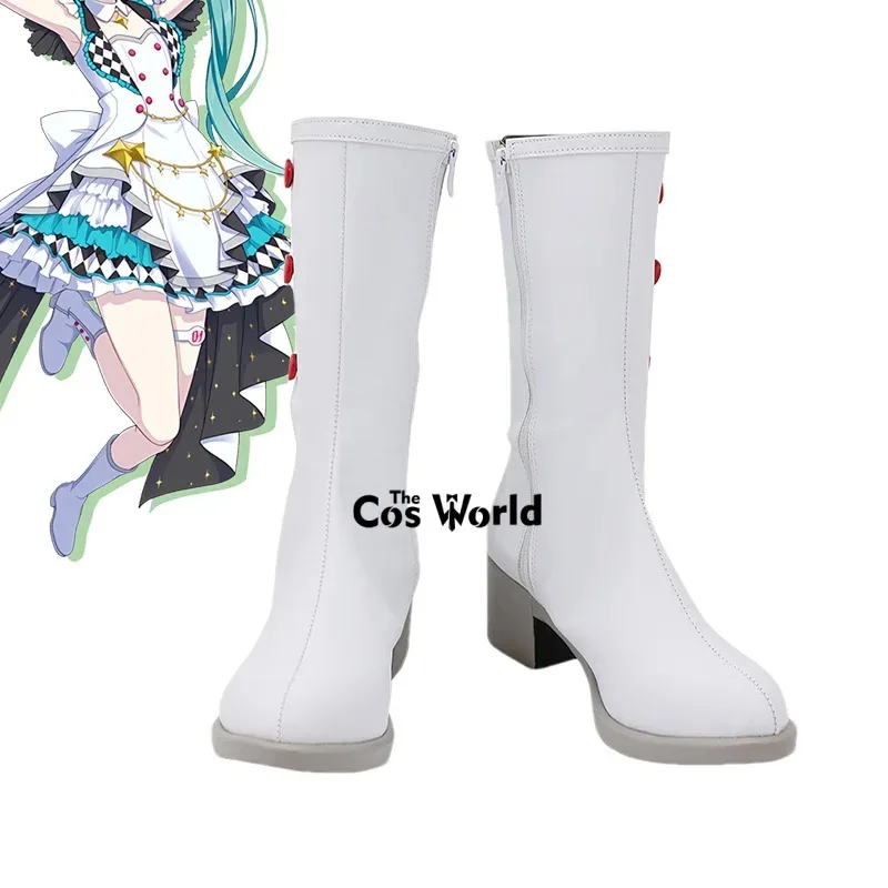 

PJSK Project Sekai Colorful Stage Feat Miku Anime Customize Cosplay Shoes Boots