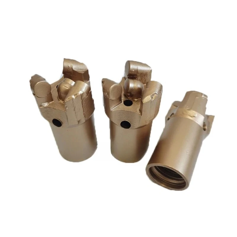 Well drilling,Water-well Rock Geology Coalfield Diamond pdc drill bit,3-wing Concave Composite Piece Coreless exploration bit