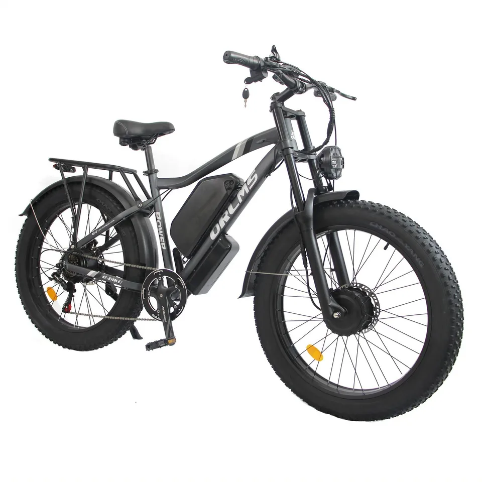MX500 3000W Dual Motor Full Suspension Electric Bicycle 52V 25AH 38MPH image 5
