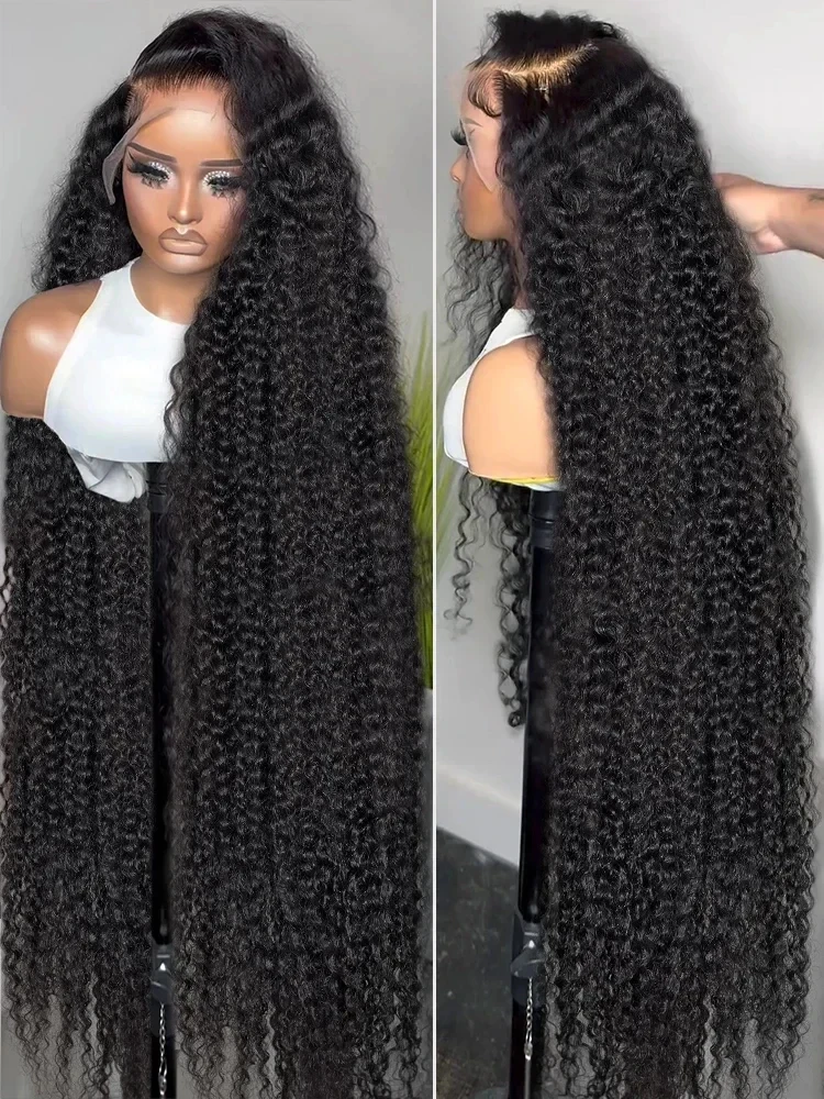 

Парик из натуральных бразильских волос HD Loose Deep Wave 13x6 с кружевной передней частью, парик 13x4 Water Wave Curly с кружевной передней частью для женщин, предварительно выщипанный