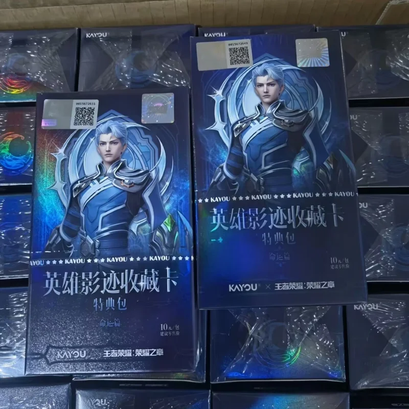 KAYOU 100% оригинальная карта King of Glory Chapter of Glory Heroic Shadow, специальный пакет, коллекционная карта с персонажами аниме, подарочная игрушка