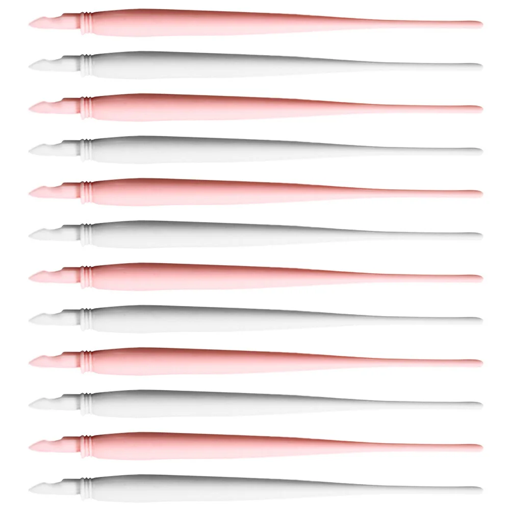 12Pcs Colored Plastic Pens for Art Projects Durable Precise Scratching Multi-Use DIY Tools Scratch Tools