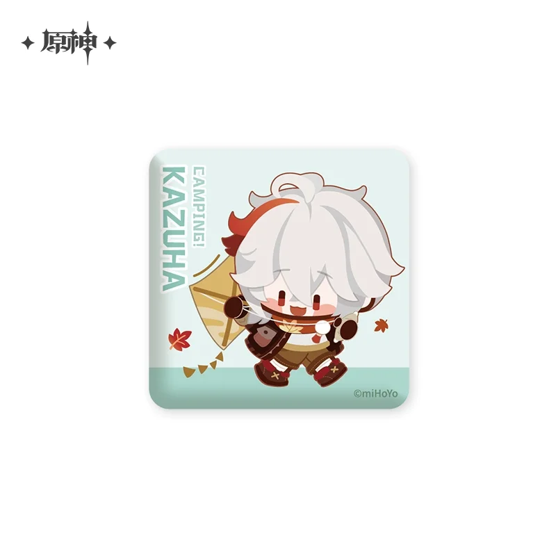 Sunsyea Official Genshin Impact Merch From miHoYo Kazuha Badge Anime Collection