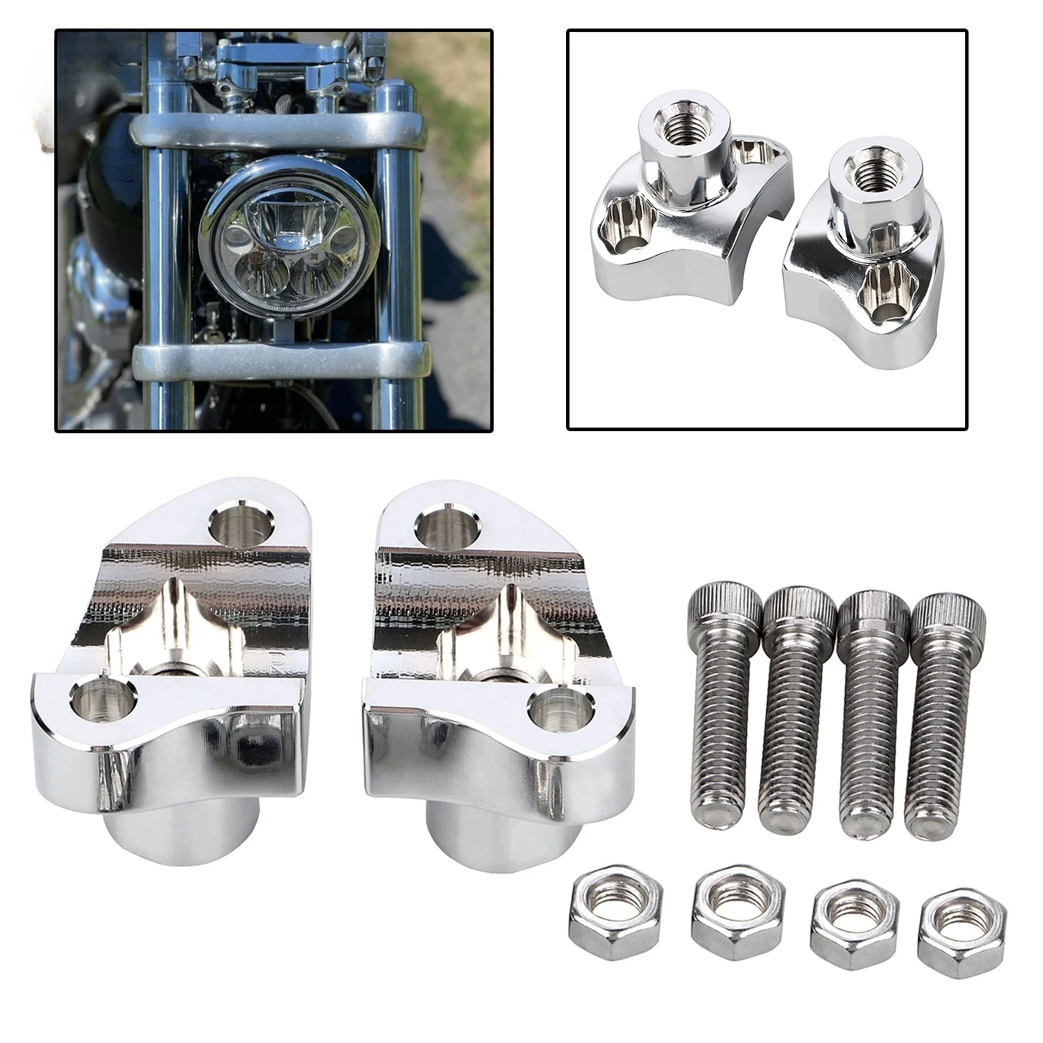 Motorcycle For Harley Chrome CNC 1