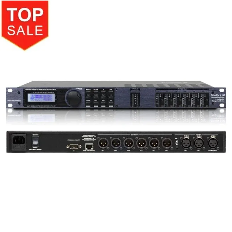 DBX Audio Processor Dsp Professional Audio Processor Sound System DBX 260 2 Input 6 Output Audio Processor