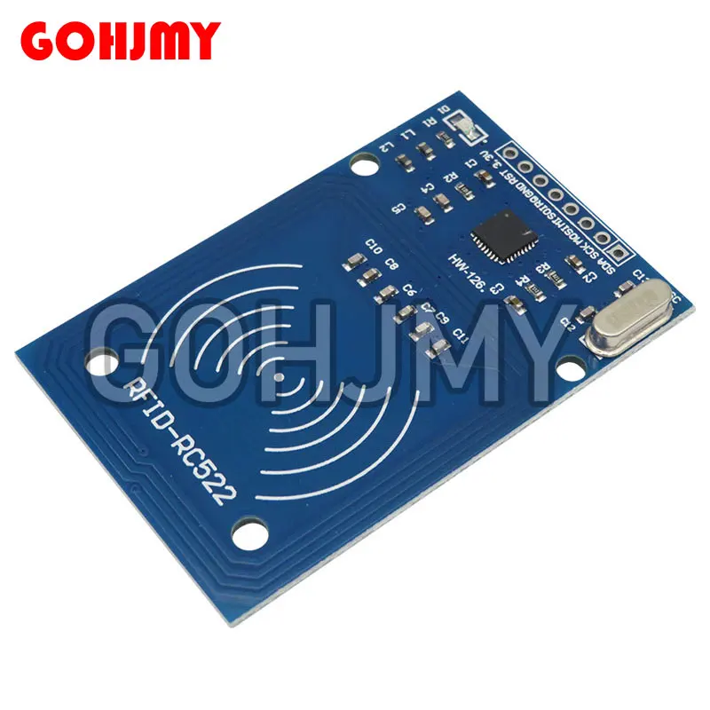 10pcs/lot MFRC-522 RC-522 RC522 Antenna RFID IC Wireless Module For Arduino IC KEY SPI Writer Reader IC Card Proximity Module