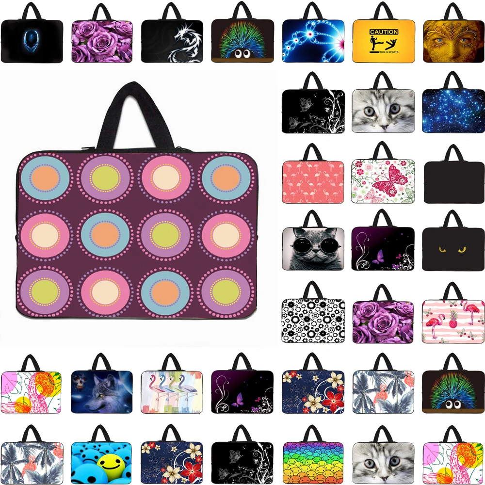 Computer Carry Case Neoprene Laptop Bag 10 12 13 14 15 16 17 inch Notebook Sleeve Case For Macbook Neo 13 ASUS DELL XPS 17.3