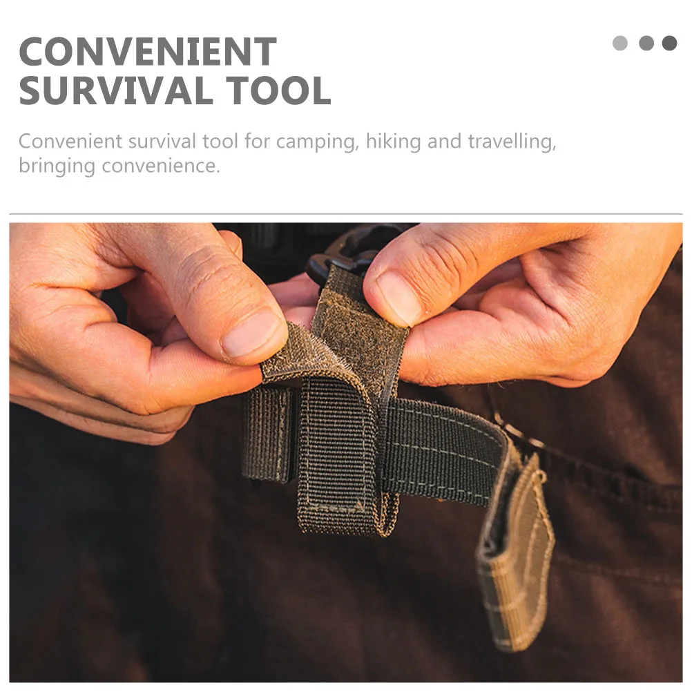 

3 Pcs Glove Storage Buckle Oxford Cloth Strap Camping Accessories Adjustable Leash Portable Compact Lightweight Gloves Holder