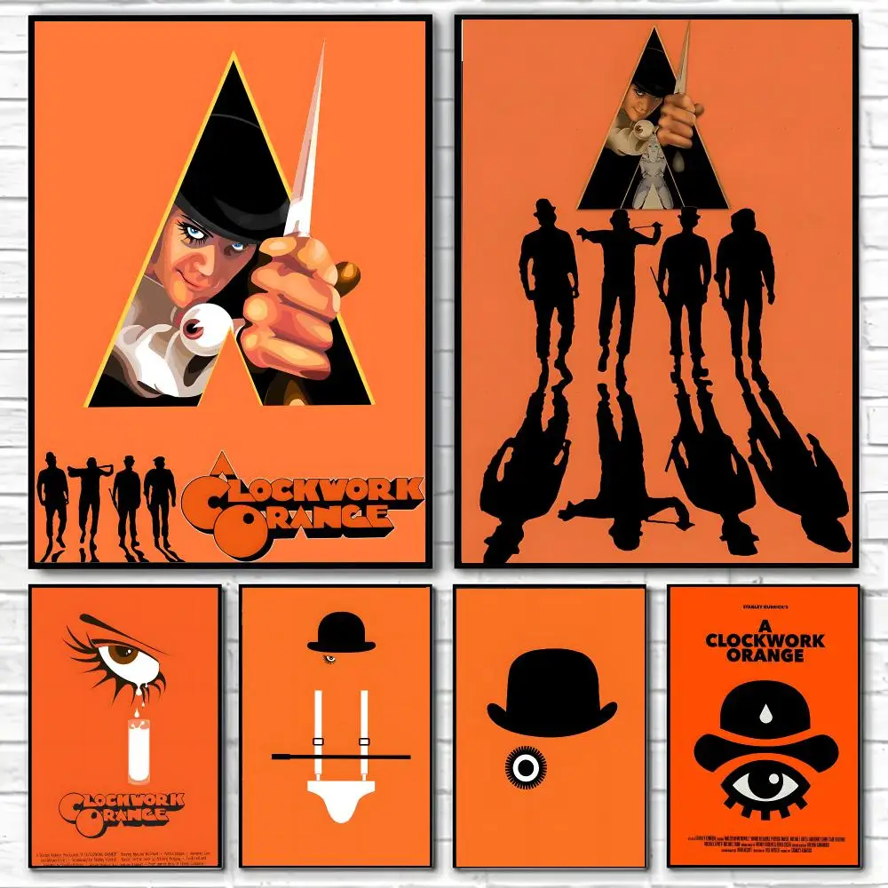Movie A Clockwork Orange Poster Poster High Quality Wall Art for Home Office Bedroom Living Room Perfect