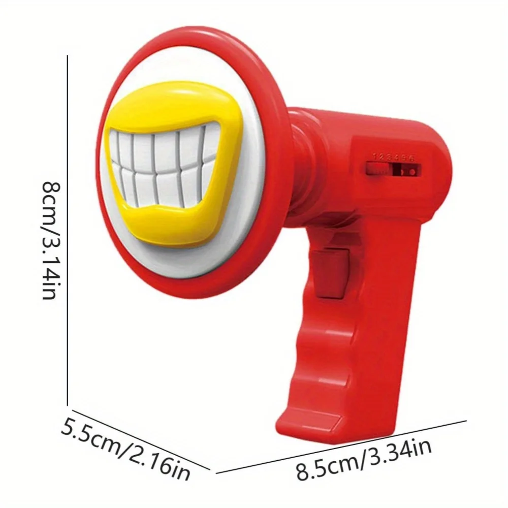 

Role-Playing Voice Speaker, Children's Handheld Amplifier, Parody Toy Children's Voice Changing Toy With 6 Sound Effects,