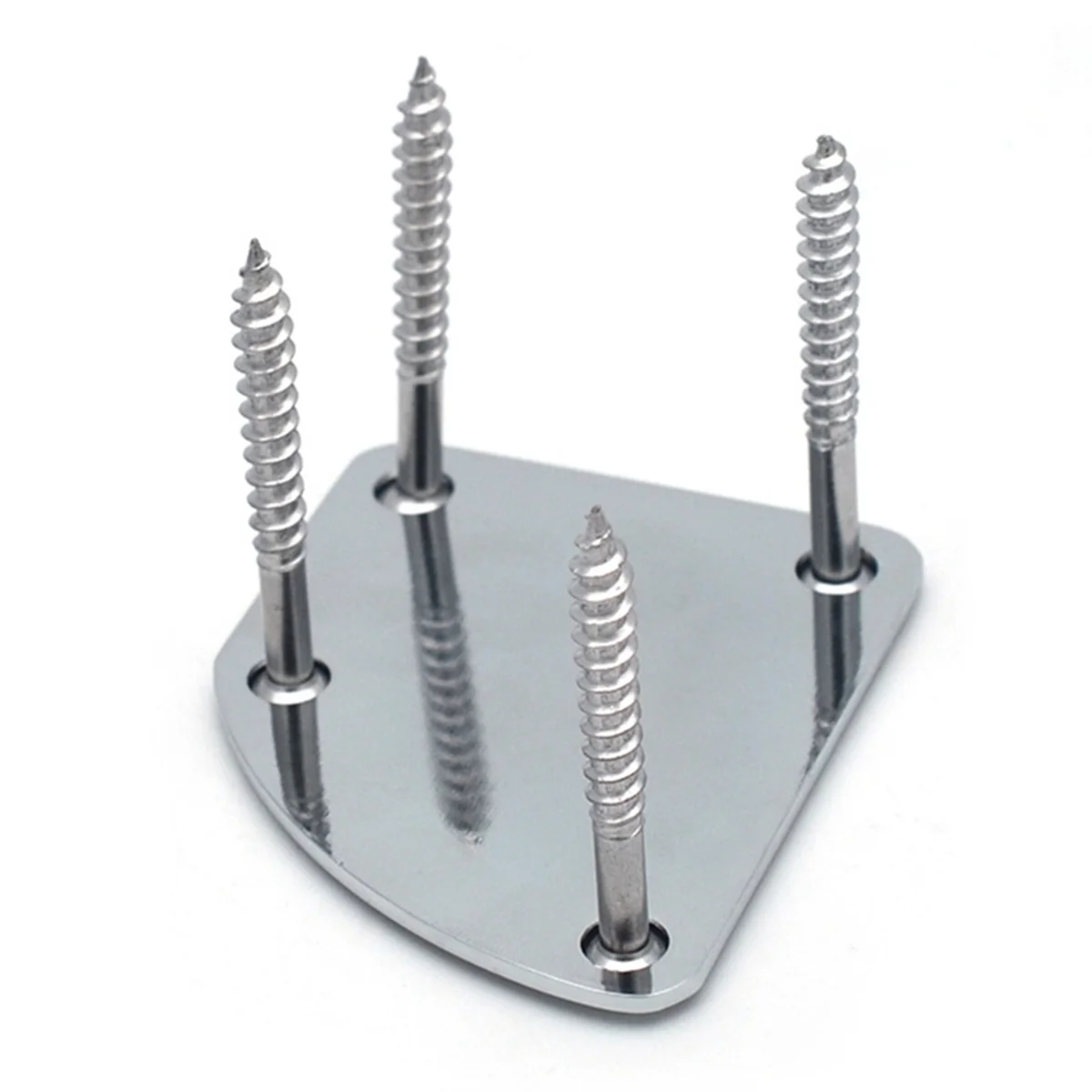 A62X الغيتار الكهربائي لوحة الرقبة منحني كوتاواي شبه مستديرة عدم التماثل الرقبة المشتركة الخلفي تصاعد لوحة 4 ثقوب مع مسامير B