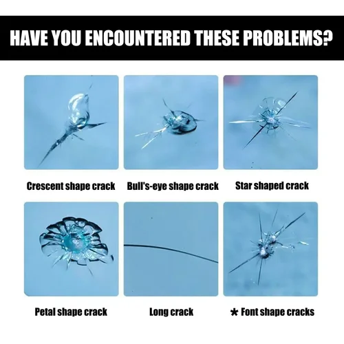 Imagen 2 del producto Líquido de reparación de grietas de parabrisas, bricolaje, reparación de ventanas de coche, pegamento de curado de vidrio de resina, líquido de restauración de grietas y arañazos de parabrisas automático