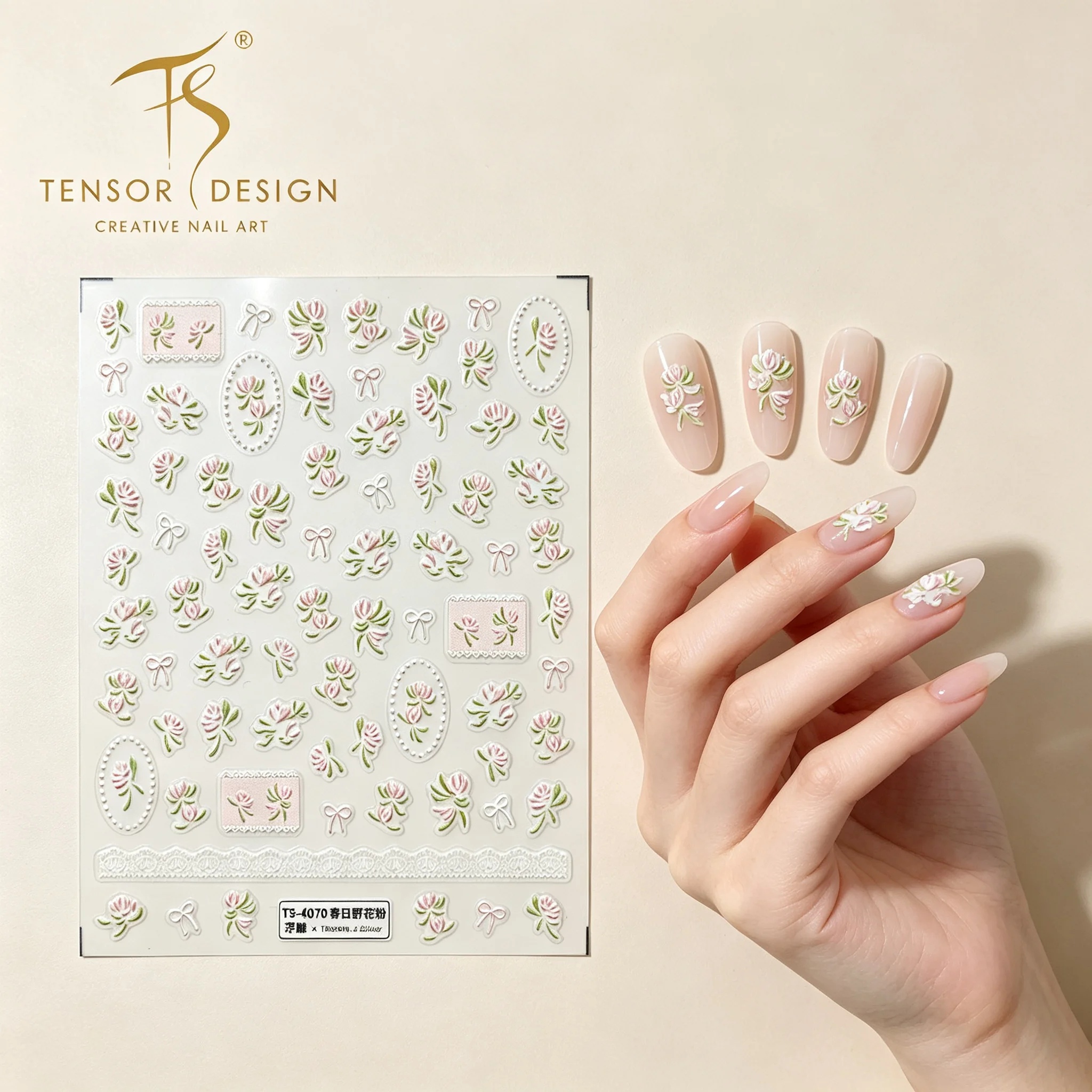 Autocollants pour ongles TENSO - Nail Art Elegan avis et prix