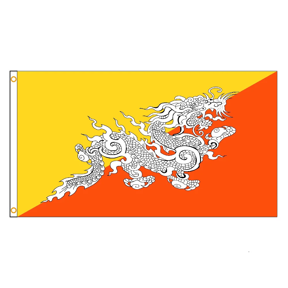 90x150cm Bhutan Flag For Decorationz