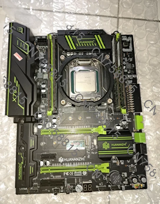 Placa base X79 90% nueva, DDR3, placa grande para juegos, placa base X79 de lujo para desmontaje de servidores y juegos multi-instancia