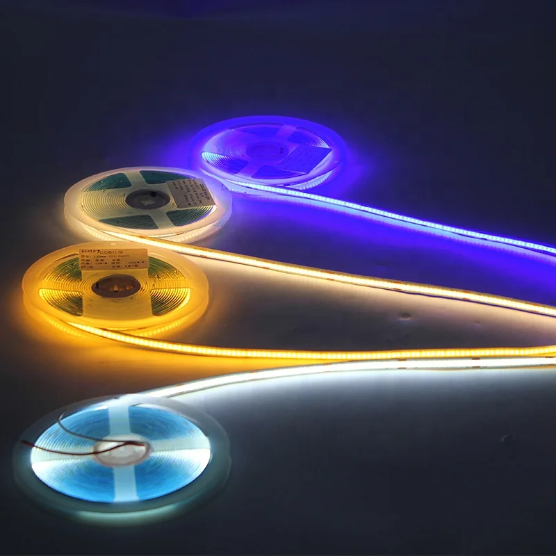 

High Quality Camper Yachts Accessories DC12V Indoor Soft Light Lighting 5m Car Caravan Motorhome Cob Led Strip Light