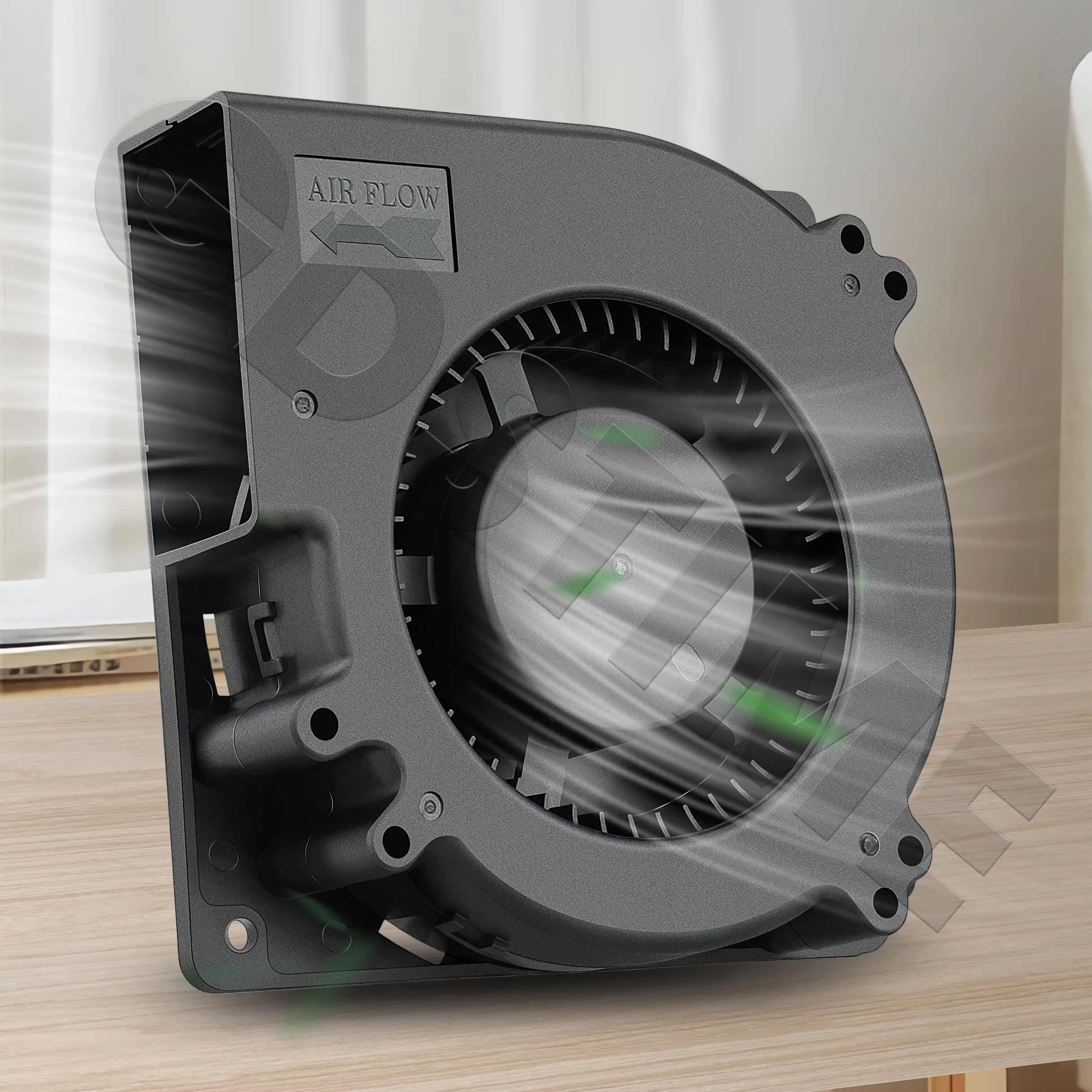 Gdstime 12032 Fan 24V 12V 5V 120MM Blower Fan 4PIN USB Radial Cooling Fan 120x32mm Turbo Blower Cooler Ball Small Fan PWM PC Fan image 4