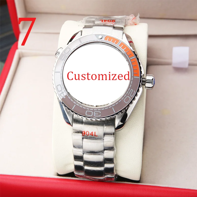 Men's Watch Fashion Steel Strip Personalized Large Dial Trendy Waterproof Sports Business Niche Quartz Watch Can Be Customized