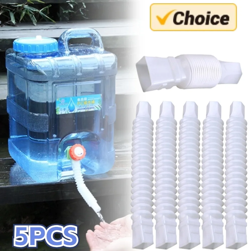 

Flexible Faucet Extension Tube Water Bucket Accessories Telescopic Faucet Extender Hose Lengthen Sprinkler Camping Equipment