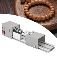 100W mini lathe, lathe, woodworking lathe, bench lathe, polishing machine, miniature Buddhist beads lathe polishing machine