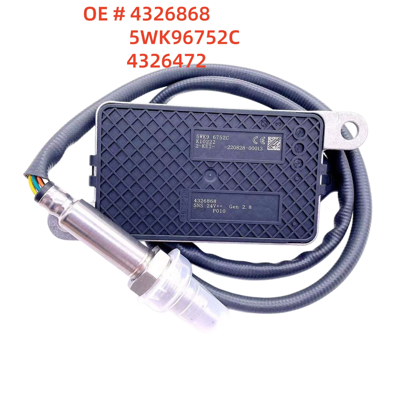 

High quality 4326868 5WK96752C 4326472 Oxygen NOX Sensor For Cummins
