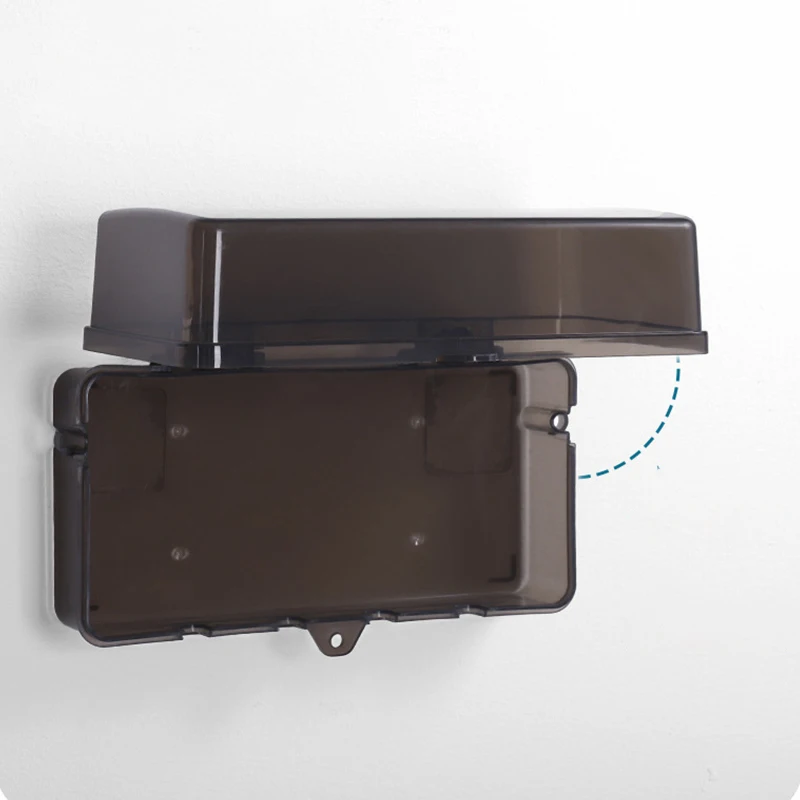 Proof Plug Box Lead Cover For Protect Outlet Plug 6 Outlets Plastic Cable Management Box Electrical Boxes Rain-Proof Weather