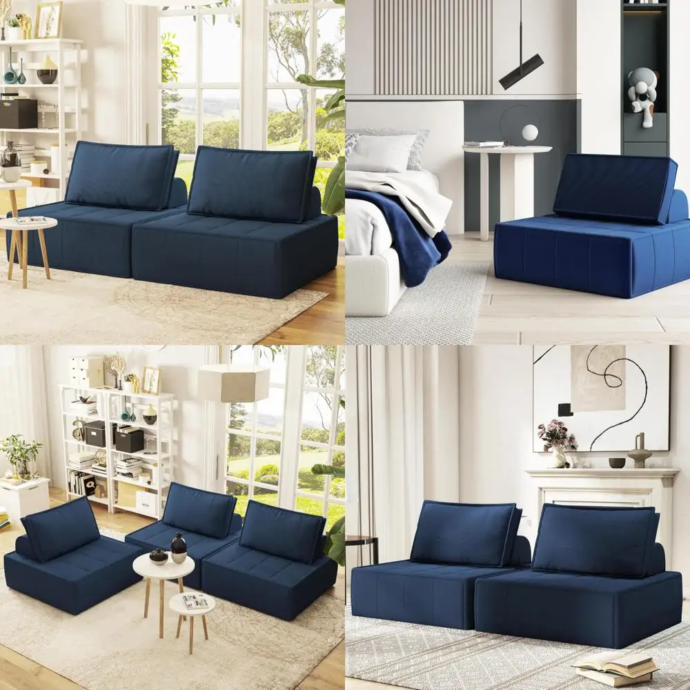 

Секционный двухместный диван из 2 предметов, вельветовый диван с глубоким сиденьем и съемными подушками, компактная мебель для гостиной