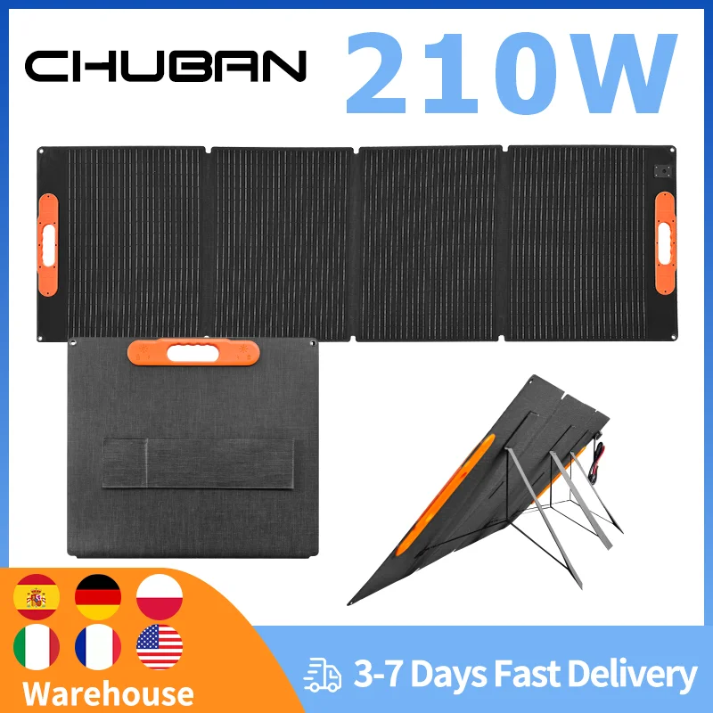 Panneau solaire Flexible 200w 210W, panneau solaire en silicium monocristallin étanche IP68 pour maison, ferme, bateau, Camping