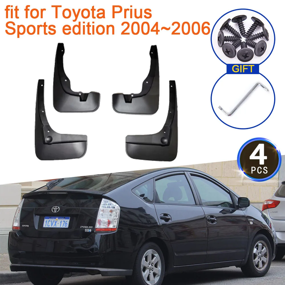 Per Toyota Prius XW20 20 Sports Edition 2004 ~ 2009 2006 Paraspruzzi Splash Parafango Guardie Paraspruzzi Anteriore Ruote Posteriori Accessori Auto