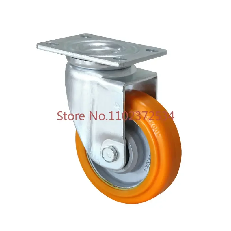 2.5-inch cabinet universal casters, 3-inch AGV robot, PU guide wheel, driven wheel, 4-inch 5-inch handcart wheel