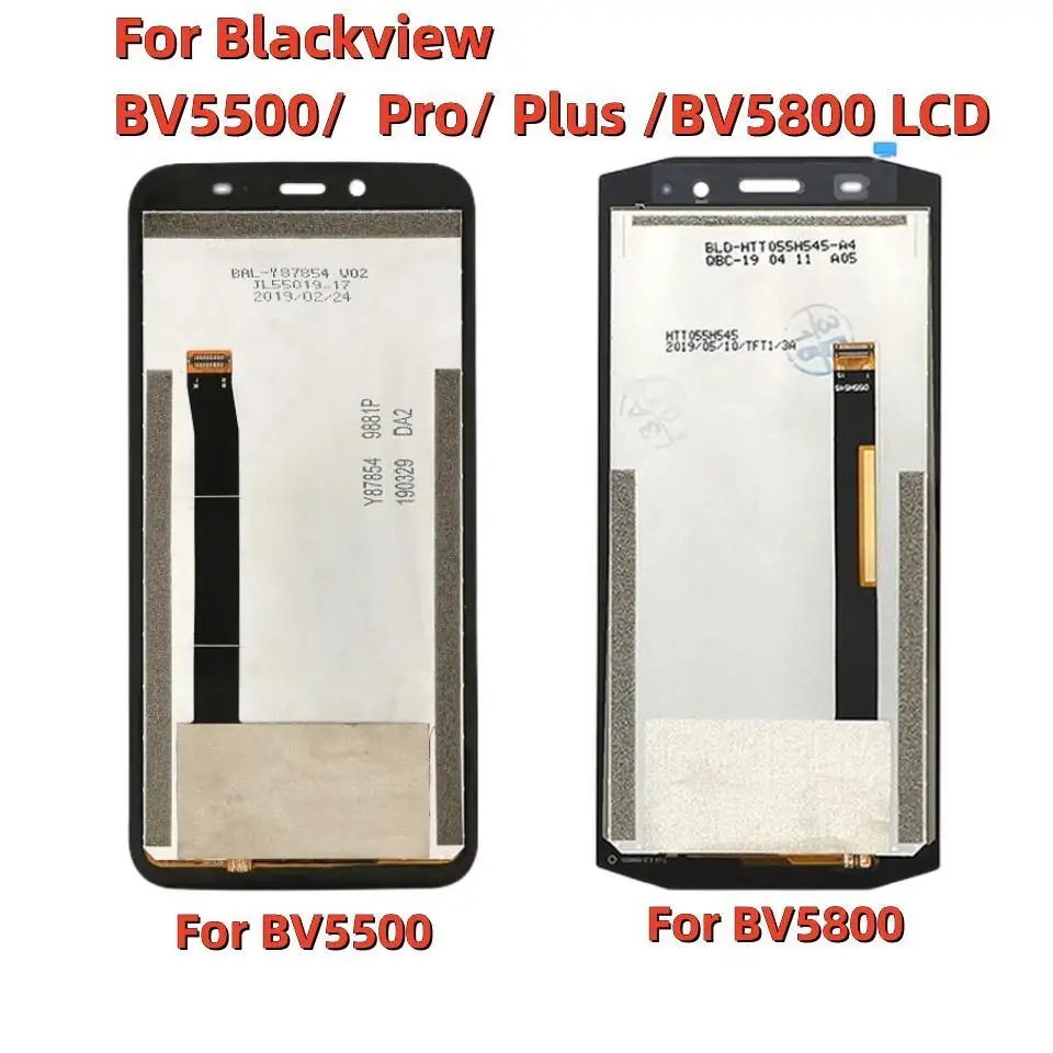 

For Blackview BV5500 BV5500 Pro BV5500 Plus BV5800 LCD&Touch Screen Digitizer Display Screen Module Accessories Assembly