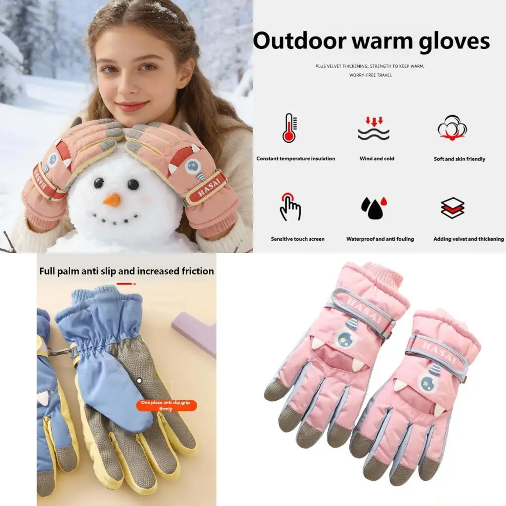 

31BE водонепроницаемые ветрозащитные перчатки для сноуборда для мужчин и женщин, катание на лыжах, сноуборде