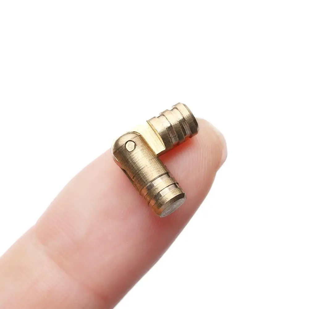 Folded Concealed Soft Close Invisible Pure Copper Barrel Hinge Wine Wooden Case Hinges Jewelry Box Supplies Furniture Hardware image 5