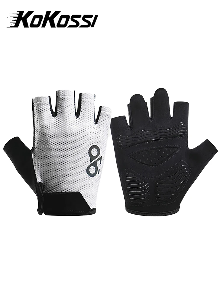 AliExpress KoKossi Cycling Gloves Men Women Anti Slip Shock Half Finger Summer Bicycle Gloves Running Fitness Gym Riding Bicycle Gloves