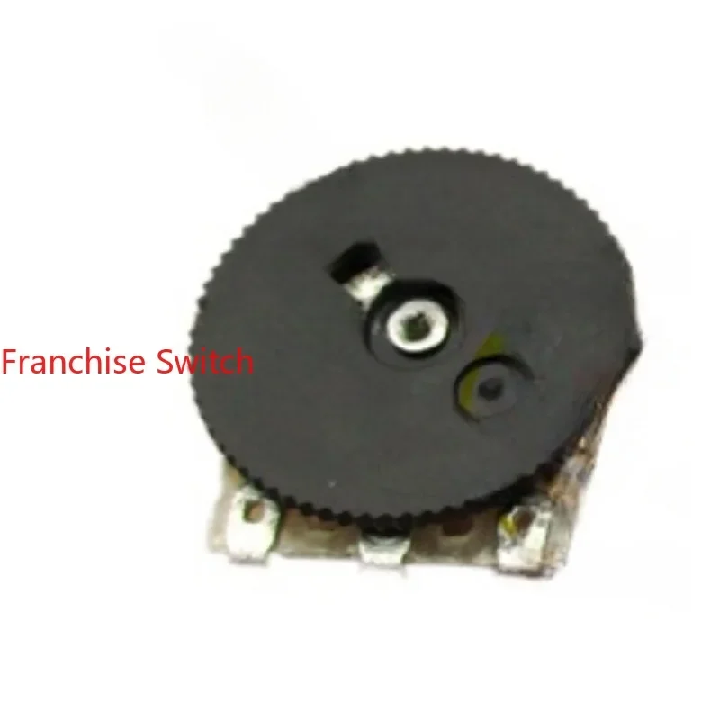 100PCS Gear Potentiometer 2K B202 Dial  14X1 Single Connection 3Pins, Volume Adjustment Switch 14*1