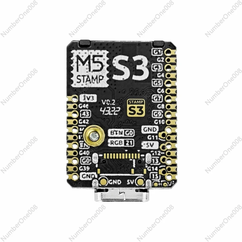 

Основная плата M5StampS3 Плата разработки ESP32S3 Беспроводной модуль Интернета вещей