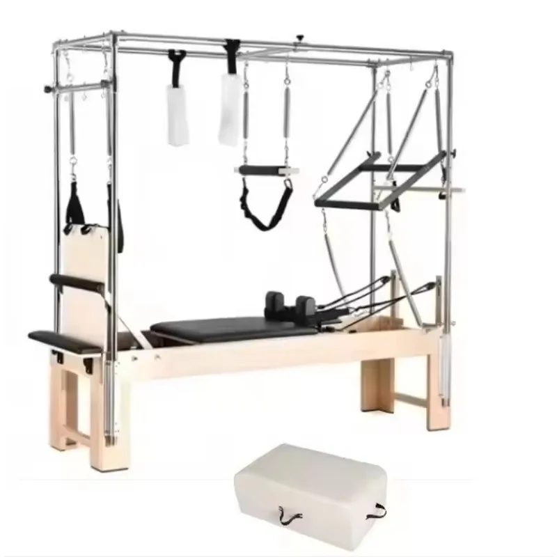 Pilates Reformer  Bed Core Training Machine for Home Gym Studio Fitness Body Shaping