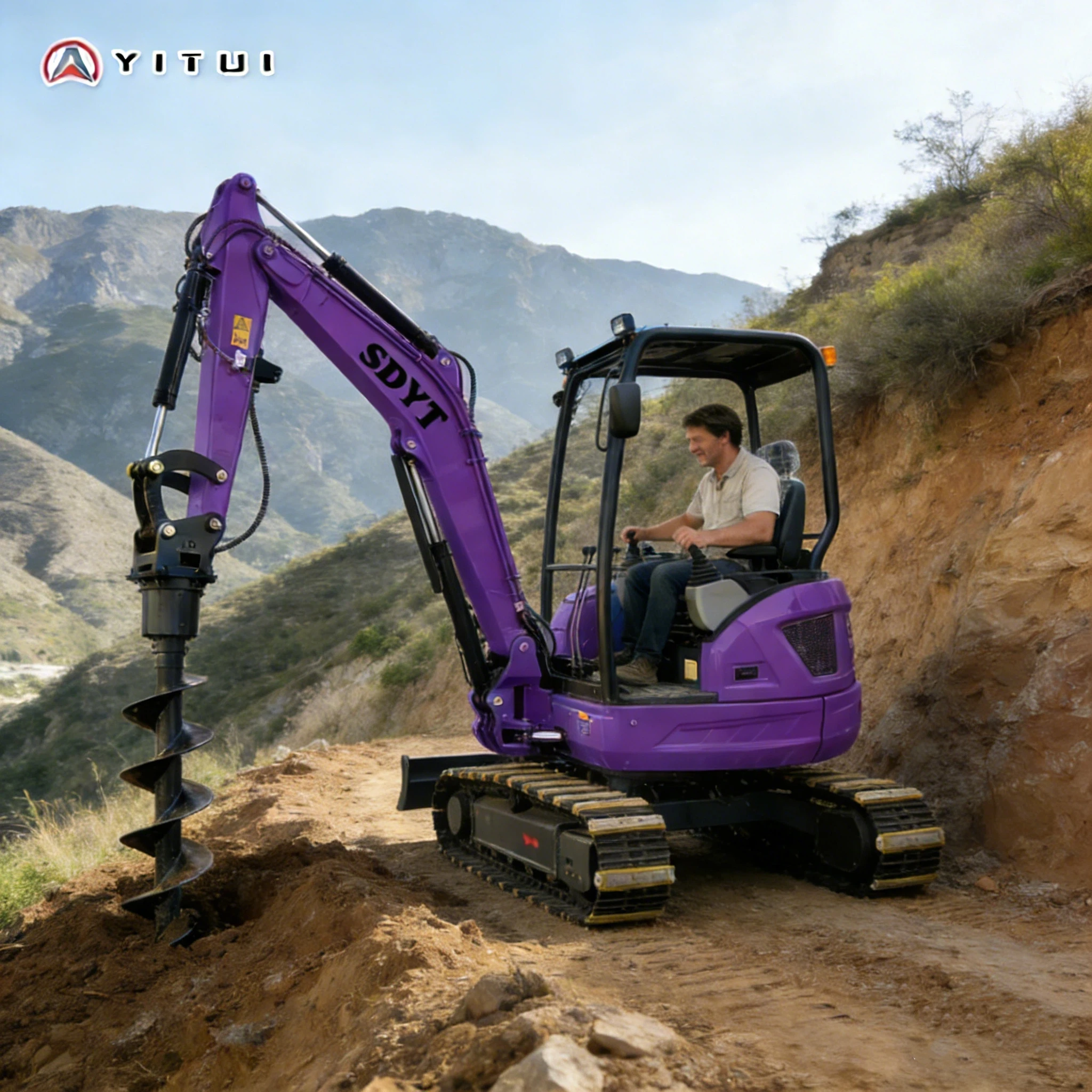 

2026 High-Efficiency Mini Excavator For Home Gardening Engineering Ditching & Demolition Euro 5 Kubota Engine Customized