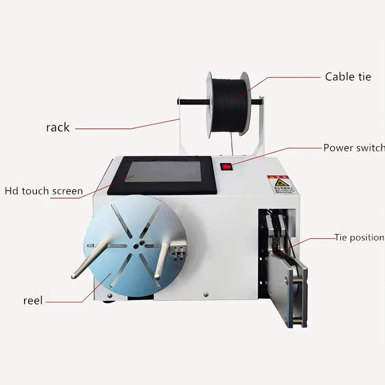 Automatic Winding Bundling Machine Automatic Cable Wire Coil Winding Binding Machine