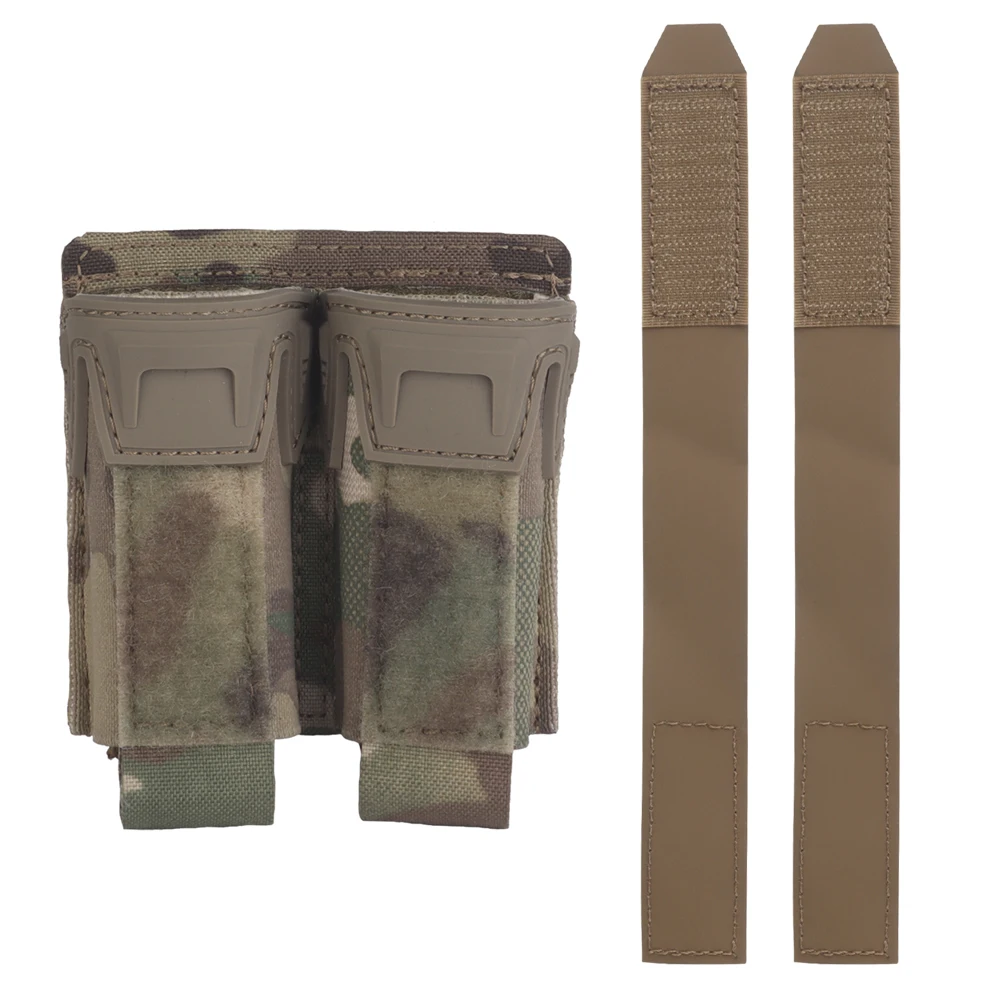 

Tactical Pistol Double Mag Pouch MOLLE Quick Release 9MM Hunting Shooting Airsoft Magazine Pouch Vest Combat Belts Mount Gear