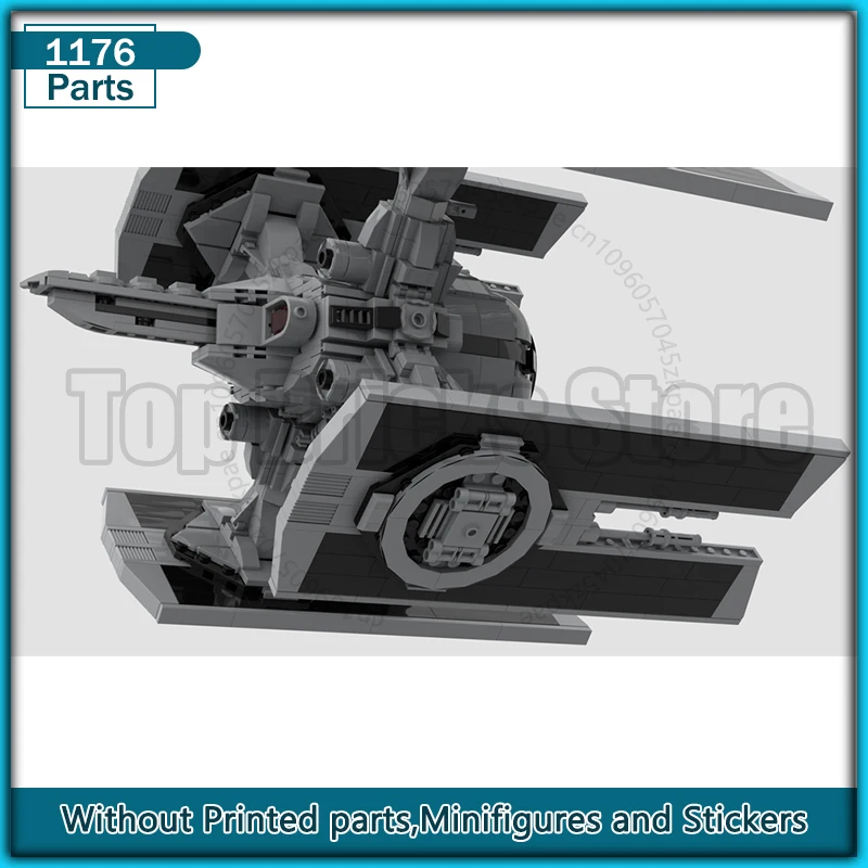 Movie Battle TIE Harpoon Starfighter Moc Building Blocks Diy Assemble Technology Educational Bricks Creative Display Xmas Toys
