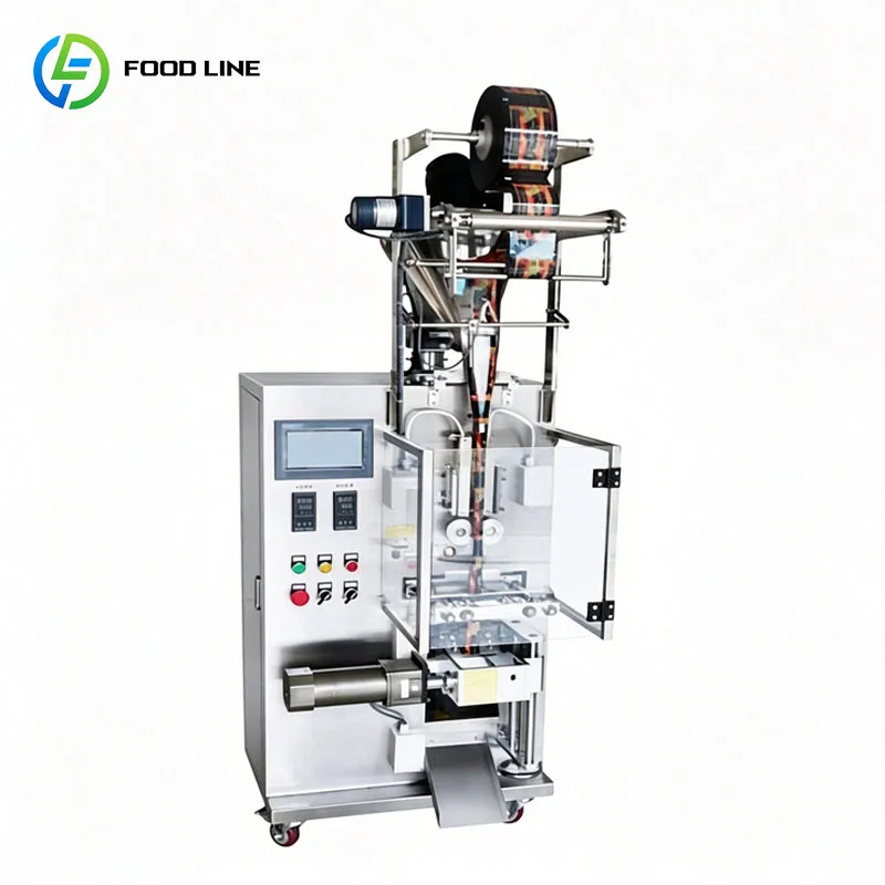 Vertical Packing Machine Automatic VFFS Food Packaging Machine For Snack Chips Coffee Nuts Powder Pouch Customized