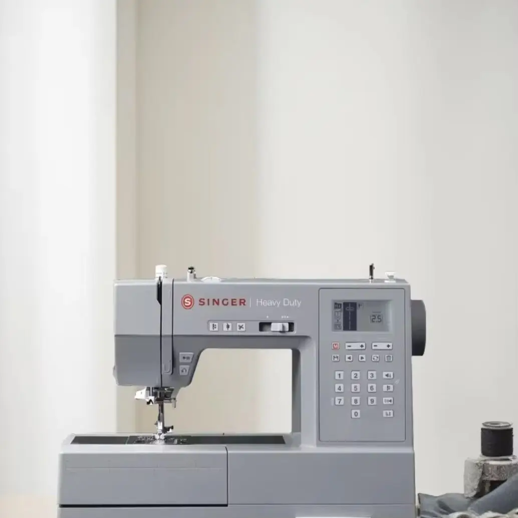 New Singer Sewing Machine HD6805C Electronic Heavyduty Original Promise  With Pedal High Speed High Power Heavy Duty