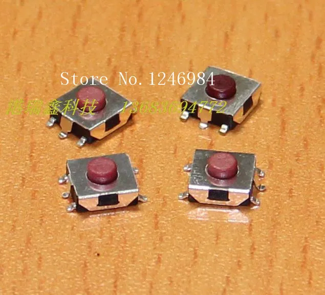 [SA]6.2 * 6.2 * 3.1 meter SMD Chip key switch touch of a button reset switch TD-07XA Port Ruixin---200pcs/lot