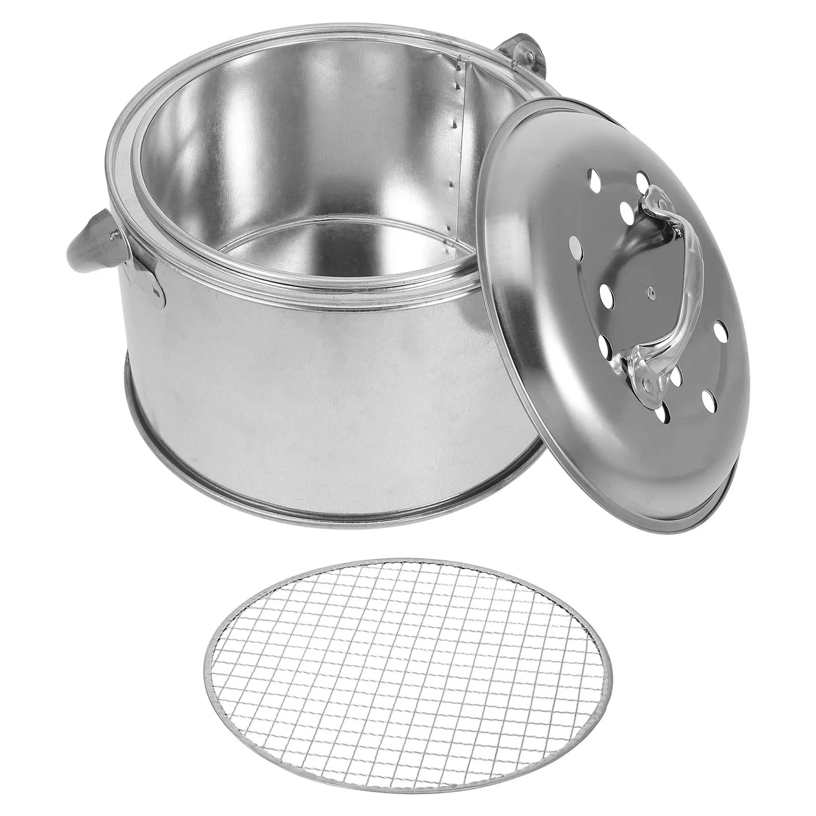 

Iron Grill Camping Charcoal Bbq Portable Grill Small Space Heater Bucket Round Fire Pit For Patio Backyard Beach Party Charcoal