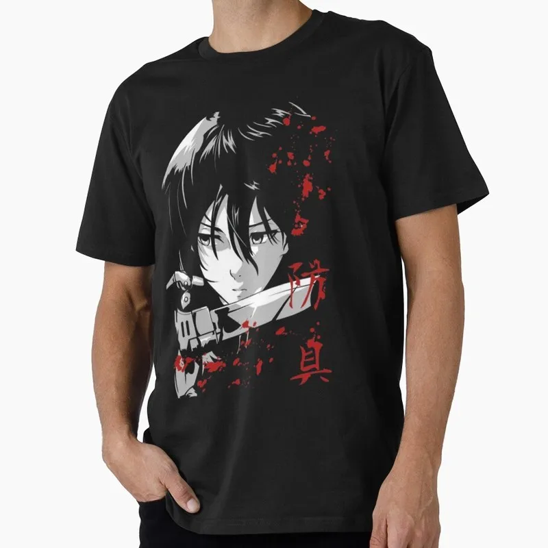 Mikasa Red 1205 Attack on Titan Anime Gift T shirt Short Sleeve Tee Shingeki no kyojin Print Graphic Clothes US size tops