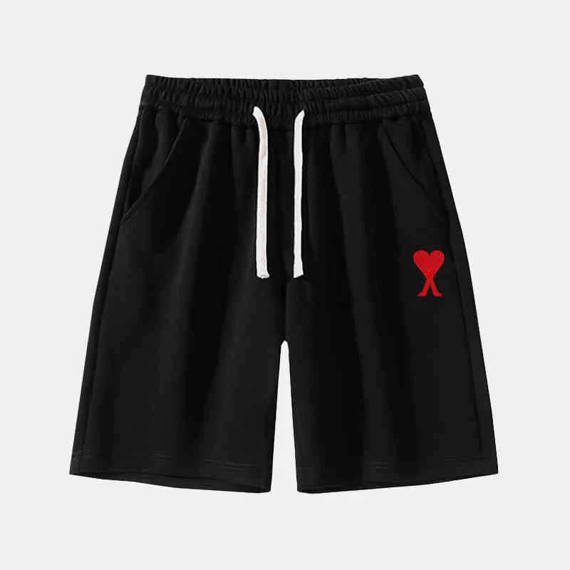 Men's and women's summer shorts pure cotton shorts summer trendy brand sports and leisure loose American five-point pants