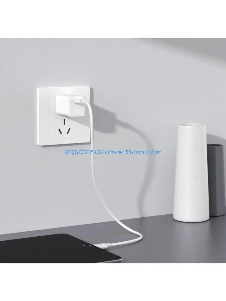 

Quick 55W EU Adapter Two USB A And Type C Port PD Supported Multiple Device